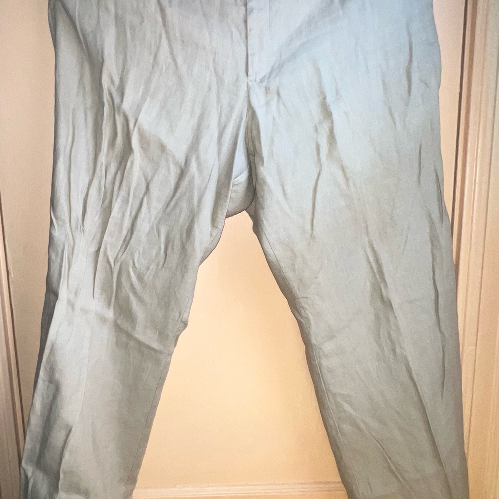 Old Navy 100% Linen Beige Pants Size 18